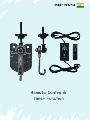 BLESSING STAR Remote Controlled Automatic baby Cradle Automation Kit for Your Manual Cradle with Timer