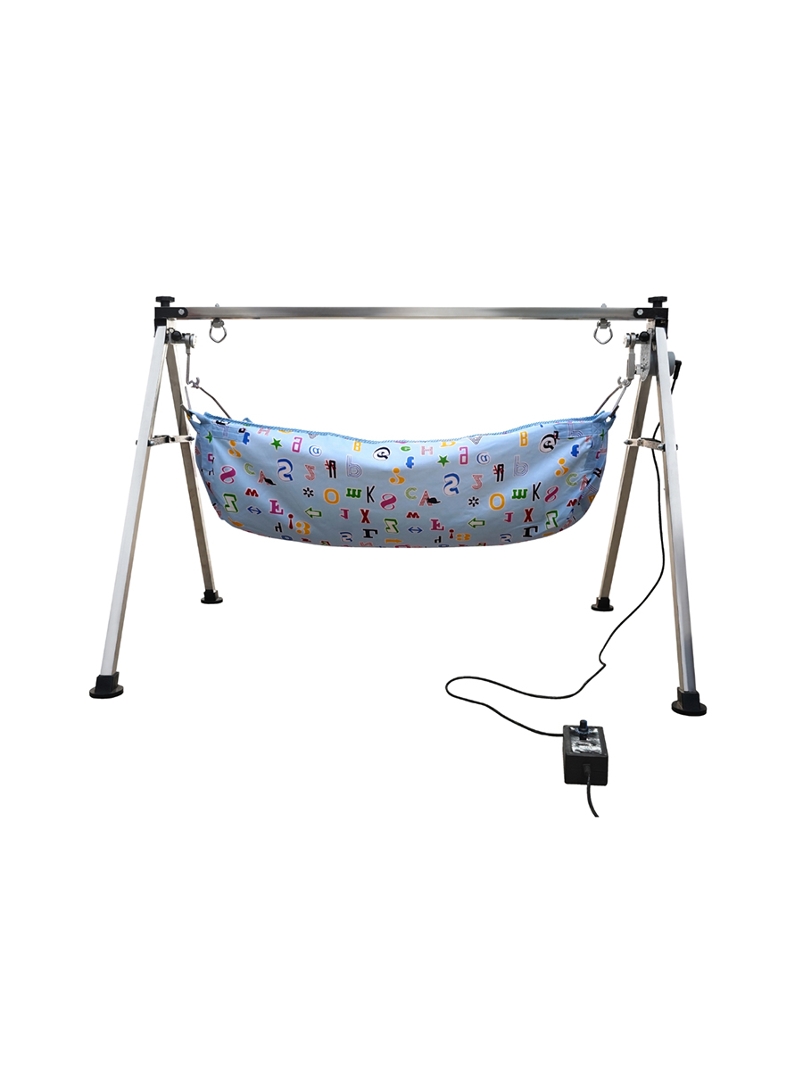 Blessing Star Automatic Folding Baby Cradle | Ghodiyu | Crib | Swing | Jhula
