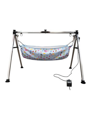 Blessing Star Premium Automatic Ultra Folding Heavy NRI Baby Cradle | Ghodiyu | Crib |Swing