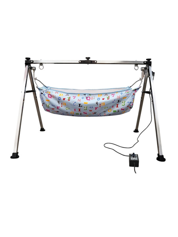 Blessing Star Premium Automatic Ultra Folding Heavy NRI Baby Cradle | Ghodiyu | Crib |Swing