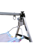 Blessing Star Remote Controlled Premium Automatic Ultra Folding Heavy NRI Cradle with Timer | Ghodiyu | Crib | Swing