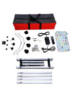 Blessing Star Remote Controlled Premium Automatic Ultra Folding Heavy NRI Cradle with Timer | Ghodiyu | Crib | Swing